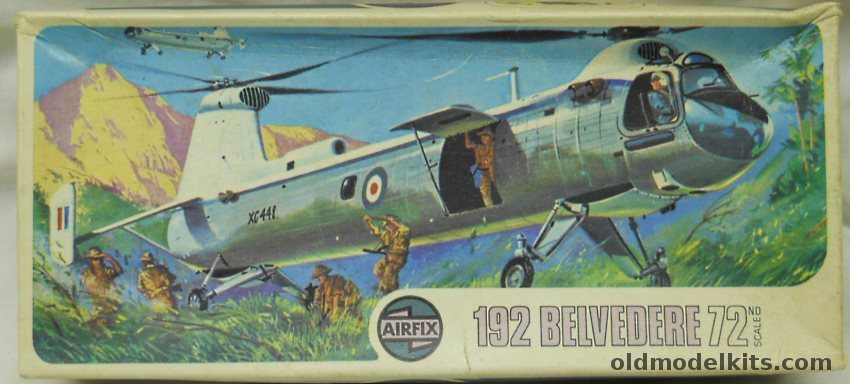 Airfix 1/72 Bristol Type 192 Belvedere, 03002-5 plastic model kit